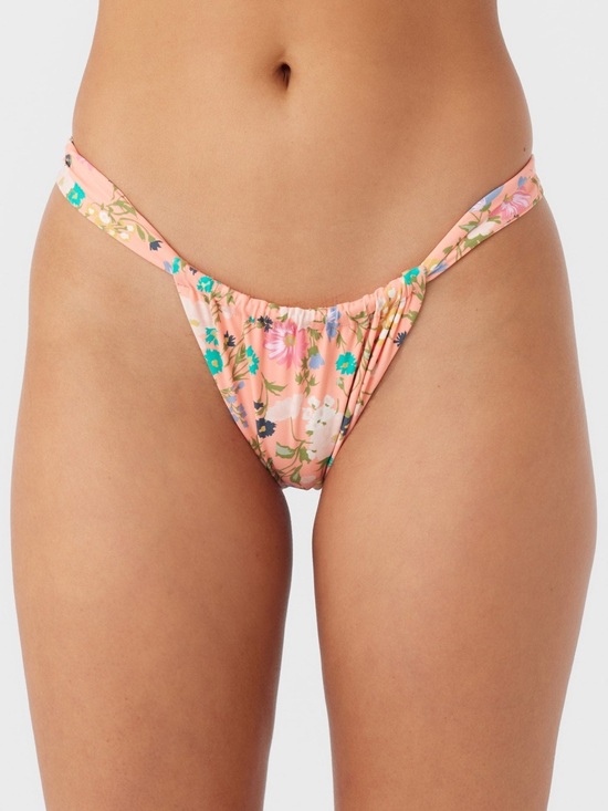O'Neill Other - O’Neill Kelly Floral Solimar Medium Bikini Bottoms NWT Peach Floral Size M